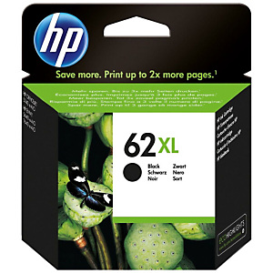 HP 62 Inktcartridge XL, zwart