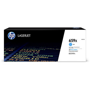 HP 659X Toner authentique W2011X - Cyan