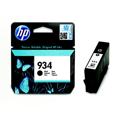HP 934 Cartouche d'encre authentique C2P19AE - Noir - 1