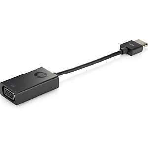 HP Adaptateur de câble HDMI vers VGA, VGA (D-Sub), HDMI Type A (Standard), Mâle, Femelle, Noir, Maison X1B84AA#ABB HP Adaptateur de câble HDMI vers VGA, VGA (D-Sub), HDMI Type A (Standard), Mâle, Femelle, Noir, Maison X1B84AA#ABB