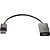 HP Adaptateur DisplayPort 1.4 vers HDMI True 4K;, DisplayPort, HDMI Type A (Standard), Mâle, Femelle, Noir, Professionnel 2JA63AA - 1