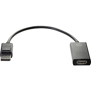 HP Adaptateur DisplayPort 1.4 vers HDMI True 4K;, DisplayPort, HDMI Type A (Standard), Mâle, Femelle, Noir, Professionnel 2JA63AA HP Adaptateur DisplayPort 1.4 vers HDMI True 4K;, DisplayPort, HDMI Type A (Standard), Mâle, Femelle, Noir, Professionnel 2JA63AA