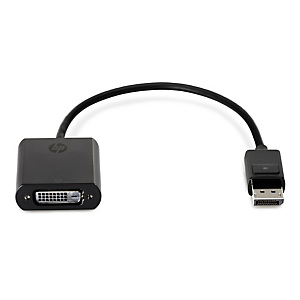 HP Adaptateur DisplayPort vers DVI, 0,2 m, DisplayPort, DVI, Mâle, Femelle, Cuivre F7W96AA HP Adaptateur DisplayPort vers DVI, 0,2 m, DisplayPort, DVI, Mâle, Femelle, Cuivre F7W96AA