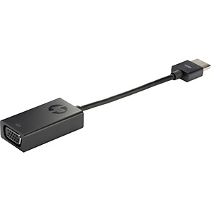 HP Adaptateur HDMI vers VGA, 0,045 m, HDMI, VGA (D-Sub), Mâle, Femelle, Noir H4F02AA#AC3 HP Adaptateur HDMI vers VGA, 0,045 m, HDMI, VGA (D-Sub), Mâle, Femelle, Noir H4F02AA#AC3