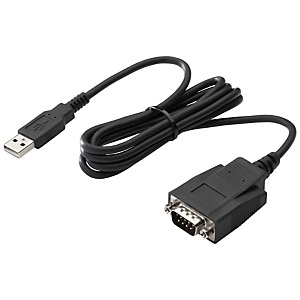 HP Adaptateur port USB vers série, Noir, USB Type-A, DB-9, Mâle, Mâle, Professionnel J7B60AA HP Adaptateur port USB vers série, Noir, USB Type-A, DB-9, Mâle, Mâle, Professionnel J7B60AA