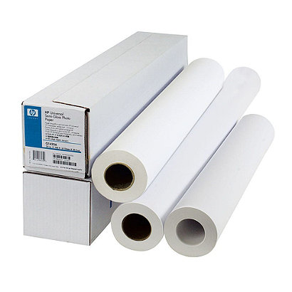 Carta Plotter Burgo 61 Cm X 50 M - 80 G/mq Per Disegni CAD E Bozze, Confezione Da 4 Rotoli - Foto 4