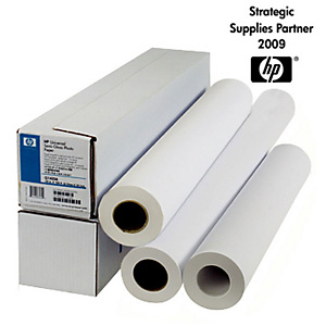 HP Carta per plotter Universale (rif. Q1397A) - 80 g/mq - Lunghezza 45 m - Larghezza rotolo 91,4 cm HP Carta per plotter Universale (rif. Q1397A) - 80 g/mq - Lunghezza 45 m - Larghezza rotolo 91,4 cm
