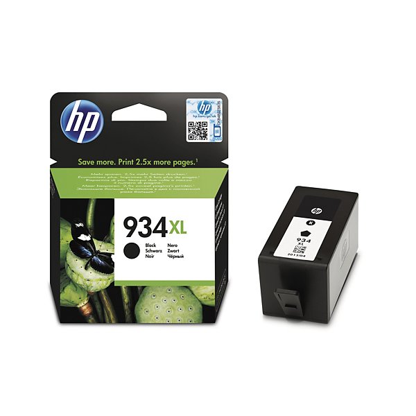 HP Cartouche jet d'encre noir 934XL réf. fabricant : C2P23AE - 2