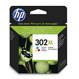 HP Cartuccia inkjet 302XL, F6U67AE, Ciano, Magenta, Giallo, Pacco singolo Alta Capacità HP Cartuccia inkjet 302XL, F6U67AE, Ciano, Magenta, Giallo, Pacco singolo Alta Capacità