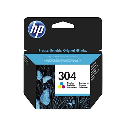HP Cartuccia inkjet 304, N9K05AE, Colori, Pacco singolo - 1