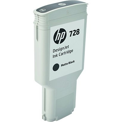 HP Cartuccia inkjet 728, F9J68A, Nero, Pacco singolo