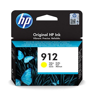 HP Cartuccia inkjet 912, 3YL79AE, Giallo, Pacco singolo
