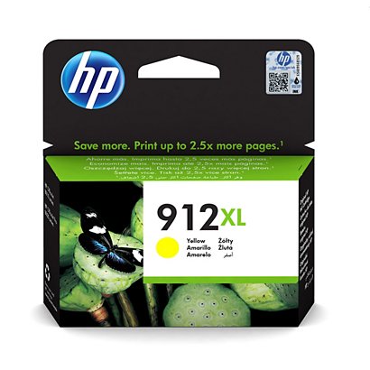HP Cartuccia inkjet 912 XL, Giallo, Pacco singolo, Alta capacità - 1