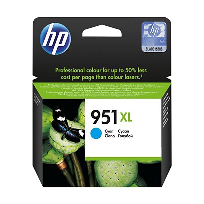 HP Cartuccia inkjet 951 XL, CN046AE, Ciano, Pacco singolo, Alta Capacità - 1