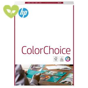 HP ColorChoice Carta per fotocopie e stampanti A4, 90 g/m², Bianco (risma 500 fogli)