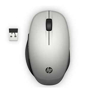 HP, Hp dual mode silver mouse 300, 6CR72AA HP, Hp dual mode silver mouse 300, 6CR72AA