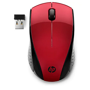 HP, Hp wireless mouse 220 s red, 7KX10AA HP, Hp wireless mouse 220 s red, 7KX10AA