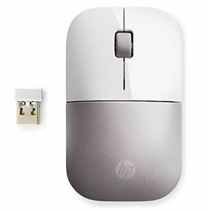 HP, Hp z3700 mouse - white/pink, 4VY82AA