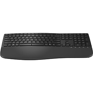 HP INC HP 685 Comfort Dual-Mode Keyboard, Completo (100%), Inalámbrico, RF Wireless + Bluetooth, Interruptor de membrana, Negro 8T6L9UT HP INC HP 685 Comfort Dual-Mode Keyboard, Completo (100%), Inalámbrico, RF Wireless + Bluetooth, Interruptor de membrana, Negro 8T6L9UT