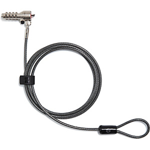 HP INC HP Bloqueo de cable esencial con combinación Nano, 1,83 m, Cerradura con combinación, Acero inoxidable 63B31AA HP INC HP Bloqueo de cable esencial con combinación Nano, 1,83 m, Cerradura con combinación, Acero inoxidable 63B31AA