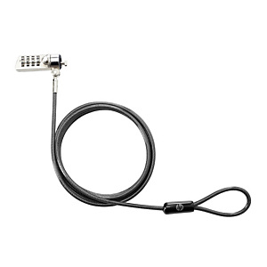 HP INC HP Bloqueo de combinación Essential, 1,22 m, Cerradura con combinación, Acero galvanizado, Negro T0Y16AA HP INC HP Bloqueo de combinación Essential, 1,22 m, Cerradura con combinación, Acero galvanizado, Negro T0Y16AA