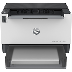 HP INC HP LaserJet Impresora Tank 1504w, Blanco y negro, Impresora para Empresas, Estampado, Tamaño compacto; Energéticamente eficiente; Wi-Fi de banda dual, Laser, 600 x 600 DPI, A4, 22 ppm, Listo para redes, Negro, Blanco 2R7F3A#B19