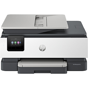 HP INC HP OfficeJet Pro Impresora multifunción 8122e, Color, Impresora para Hogar, Impresión, copia, escáner, Alimentador automático de documentos; Pantalla táctil; Escaneado avanzado inteligente; Modo silencioso; Imprime a través de VPN con +, Inyección 