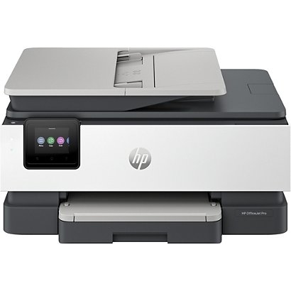 HP INC HP OfficeJet Pro Impresora multifunción 8122e, Color, Impresora para Hogar, Impresión, copia, escáner, Alimentador automático de documentos; Pantalla táctil; Escaneado avanzado inteligente; Modo silencioso; Imprime a través de VPN con +, Inyección  - 1