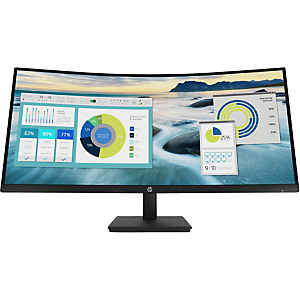 HP INC HP P34hc G4, 86,4 cm (34''), 3440 x 1440 Pixeles, Quad HD, LED, 5 ms, Negro 21Y56AA#ABB