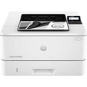 HP LaserJet Pro Imprimante 4002dw, Laser, 1200 x 1200 DPI, A4, 40 ppm, Impression recto-verso, Blanc 2Z606F#B19 HP LaserJet Pro Imprimante 4002dw, Laser, 1200 x 1200 DPI, A4, 40 ppm, Impression recto-verso, Blanc 2Z606F#B19