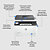 HP LaserJet Pro Imprimante multifonction 3102fdw, Noir et blanc, Imprimante pour Petites/moyennes entreprises, Impression, copie, scan, fax, Sans fil; - 5