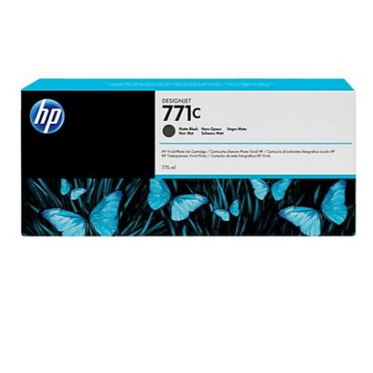 HP, Materiale di consumo, Cart. nero opaco   771c da 775 ml, B6Y07A - 1
