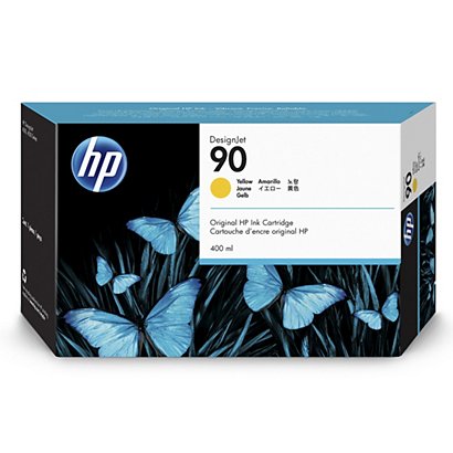 HP, Materiale di consumo, Cartuccia ink n.90 giallo 400 ml, C5065A - 1