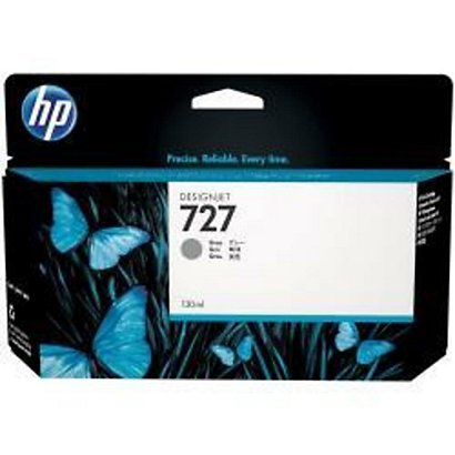 HP, Materiale di consumo, Hp 727 130-ml gray ink cartridge, B3P24A - 1