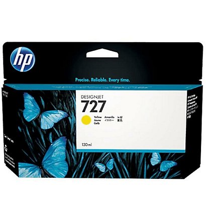 HP, Materiale di consumo, Hp 727 130-ml yellow ink cartridge, B3P21A - 1
