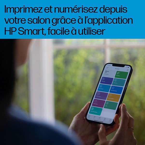 HP OfficeJet Pro 8125e Sans fil All-in-One Couleur Imprimante, Instant Ink; Impression recto-verso, A jet d'encre thermique, Impression couleur, 4800 - 8