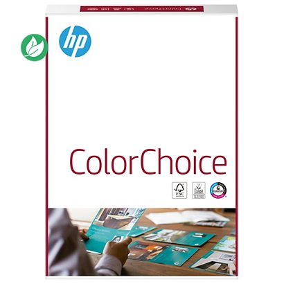 HP Papier A4 blanc ColorChoice - 90g - Ramette de 500 feuilles - 1