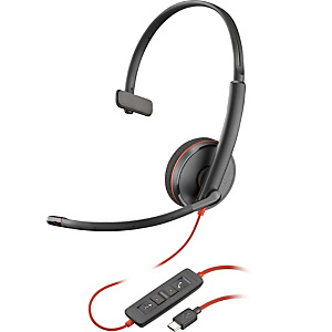 HP POLY POLY Auriculares Blackwire 3210 monaural USB-C + adaptador USB-C/A (paquete), Alámbrico, Business/Everyday, 97 g, Auriculares, Negro 8X2J8A6 HP POLY POLY Auriculares Blackwire 3210 monaural USB-C + adaptador USB-C/A (paquete), Alámbrico, Business/Everyday, 97 g, Auriculares, Negro 8X2J8A6