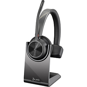 HP POLY POLY Voyager 4310-M Microsoft Teams Certified USB-C Headset with charge stand, Inalámbrico, Oficina/Centro de llamadas, 55 g, Auriculares 77Y97AA HP POLY POLY Voyager 4310-M Microsoft Teams Certified USB-C Headset with charge stand, Inalámbrico, Oficina/Centro de llamadas, 55 g, Auriculares 77Y97AA