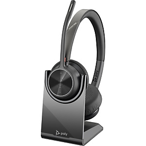 HP POLY POLY Voyager 4320 USB-C Headset with charge stand, Inalámbrico, Llamadas/Música, 158 g, Auriculares, Negro 77Z31AA HP POLY POLY Voyager 4320 USB-C Headset with charge stand, Inalámbrico, Llamadas/Música, 158 g, Auriculares, Negro 77Z31AA