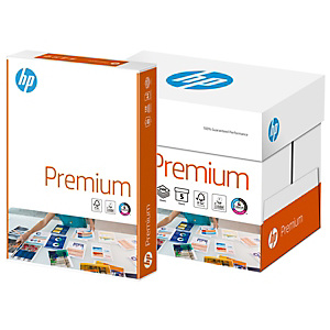 HP Premium Carta per fotocopie e stampanti A4, 80 g/m², Bianco (risma 500 fogli) HP Premium Carta per fotocopie e stampanti A4, 80 g/m², Bianco (risma 500 fogli)