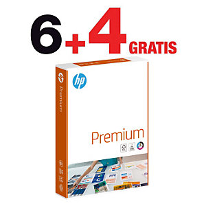 HP Premium Papel Blanco A4 80 g/m² 6+4 paquetes