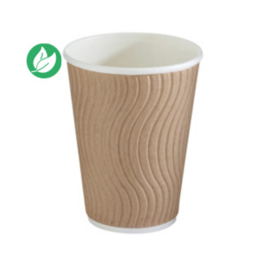 Huhtamaki Gobelet en carton kraft 30 cl pour boisson chaude - Lot de 37 Huhtamaki Gobelet en carton kraft 30 cl pour boisson chaude - Lot de 37
