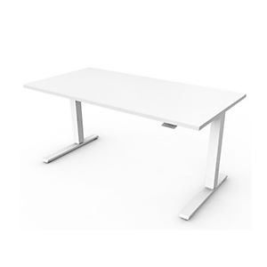 Humanscale Float, Droit, Forme rectangulaire, Laminé, Aluminium, Acier, Bureau, Argent FTF6012WH_FNSR42R Humanscale Float, Droit, Forme rectangulaire, Laminé, Aluminium, Acier, Bureau, Argent FTF6012WH_FNSR42R