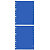 iberplas Separadores alfabéticos A-Z, 4º natural, PVC, 20 pestañas, colores surtidos - 2
