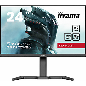 Iiyama G-MASTER GB2470HSU-B6, 60,5 cm (23.8''), 1920 x 1080 Pixeles, Full HD, 0,2 ms, Negro Iiyama G-MASTER GB2470HSU-B6, 60,5 cm (23.8''), 1920 x 1080 Pixeles, Full HD, 0,2 ms, Negro