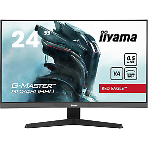 Iiyama G-MASTER GC2480HSU-B1, 61 cm (24'), 1920 x 1080 Pixeles, Full HD, LED, 0,5 ms, Negro Iiyama G-MASTER GC2480HSU-B1, 61 cm (24'), 1920 x 1080 Pixeles, Full HD, LED, 0,5 ms, Negro