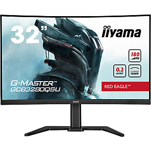Iiyama G-MASTER GCB3280QSU-B2, 80 cm (31.5'), 2560 x 1440 Pixeles, Dual QHD, LED, 0,2 ms, Negro Iiyama G-MASTER GCB3280QSU-B2, 80 cm (31.5'), 2560 x 1440 Pixeles, Dual QHD, LED, 0,2 ms, Negro