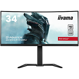 Iiyama G-MASTER GCB3481WQSU-B1, 86,4 cm (34'), 3440 x 1440 Pixeles, UltraWide Quad HD, LCD, 0,3 ms, Negro Iiyama G-MASTER GCB3481WQSU-B1, 86,4 cm (34'), 3440 x 1440 Pixeles, UltraWide Quad HD, LCD, 0,3 ms, Negro