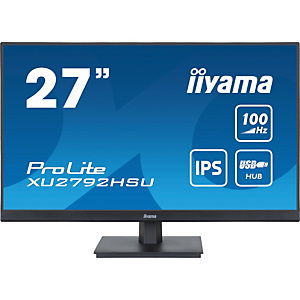 Iiyama ProLite, 68,6 cm (27''), 1920 x 1080 Pixeles, Full HD, LED, 0,4 ms, Negro XU2792HSU-B6 Iiyama ProLite, 68,6 cm (27''), 1920 x 1080 Pixeles, Full HD, LED, 0,4 ms, Negro XU2792HSU-B6